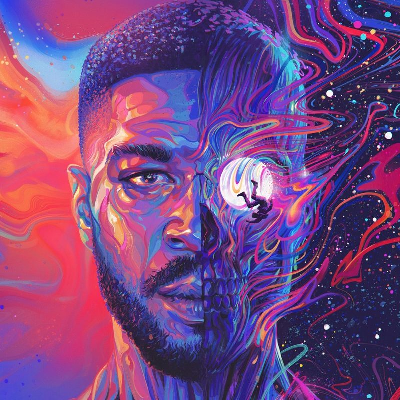 Album cover, opens on Spotify